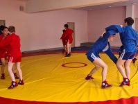 Торжественное открытие спортивного зала для реализации Всероссийского проекта «Самбо в школу»